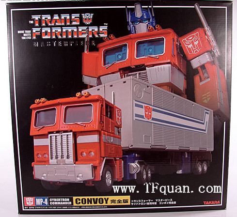 【轉(zhuǎn)】變形金剛MP-04 Convoy 擎天柱-賞析（4）