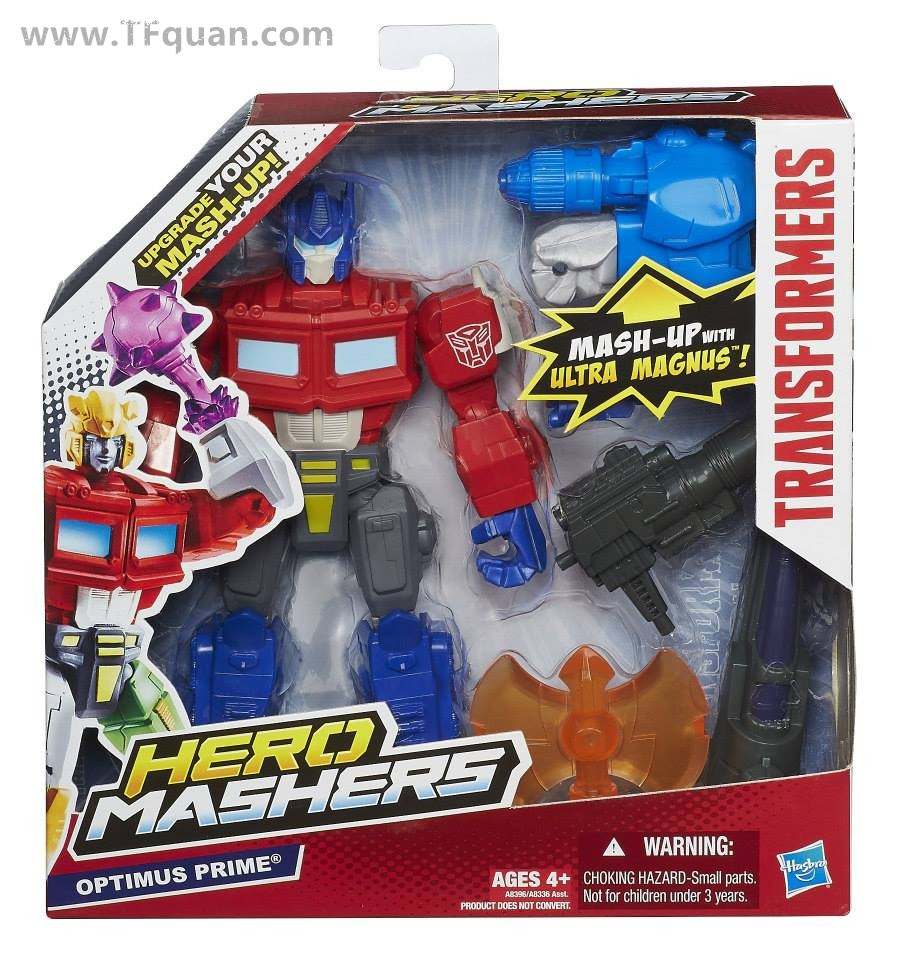 變形金剛 Hero Mashers 系列 新品 官圖